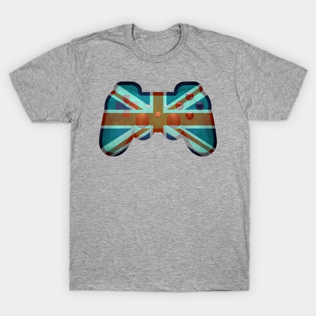 British flag controler T-Shirt by GeorgingGames